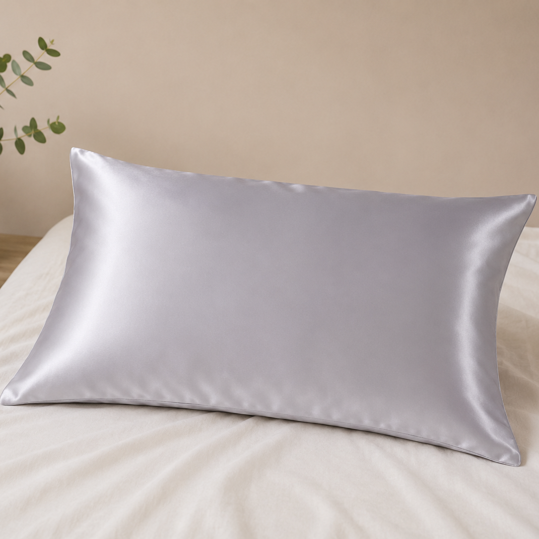 Taie d'oreiller en satin de soie de mûrier 22 momme — The Silk Hour