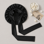 Bonnet de nuit en satin de soie de mûrier — The Silk Hour