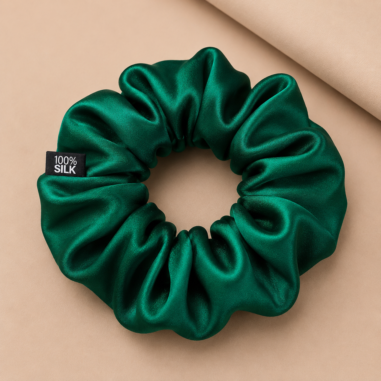 Chouchou en satin de soie de mûrier — The Silk Hour