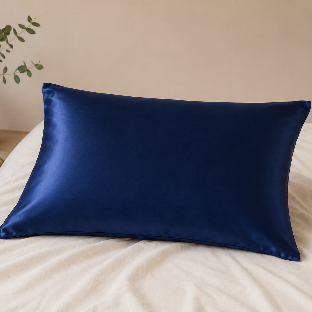 Taie d'oreiller en satin de soie de mûrier 22 momme — The Silk Hour