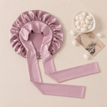 Bonnet de nuit en satin de soie de mûrier — The Silk Hour